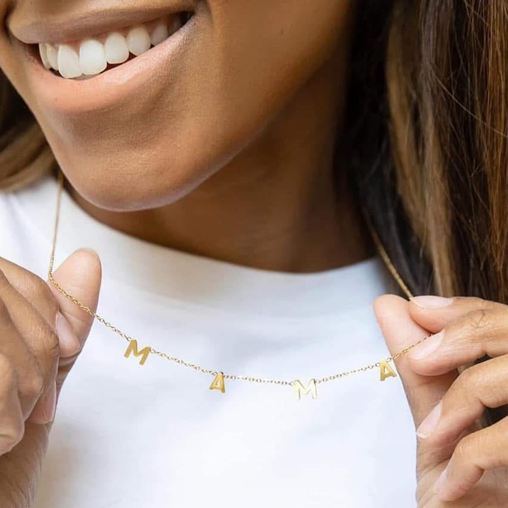 NEW Gold or Silver Mama Necklace -Waterproof Stainless Steel